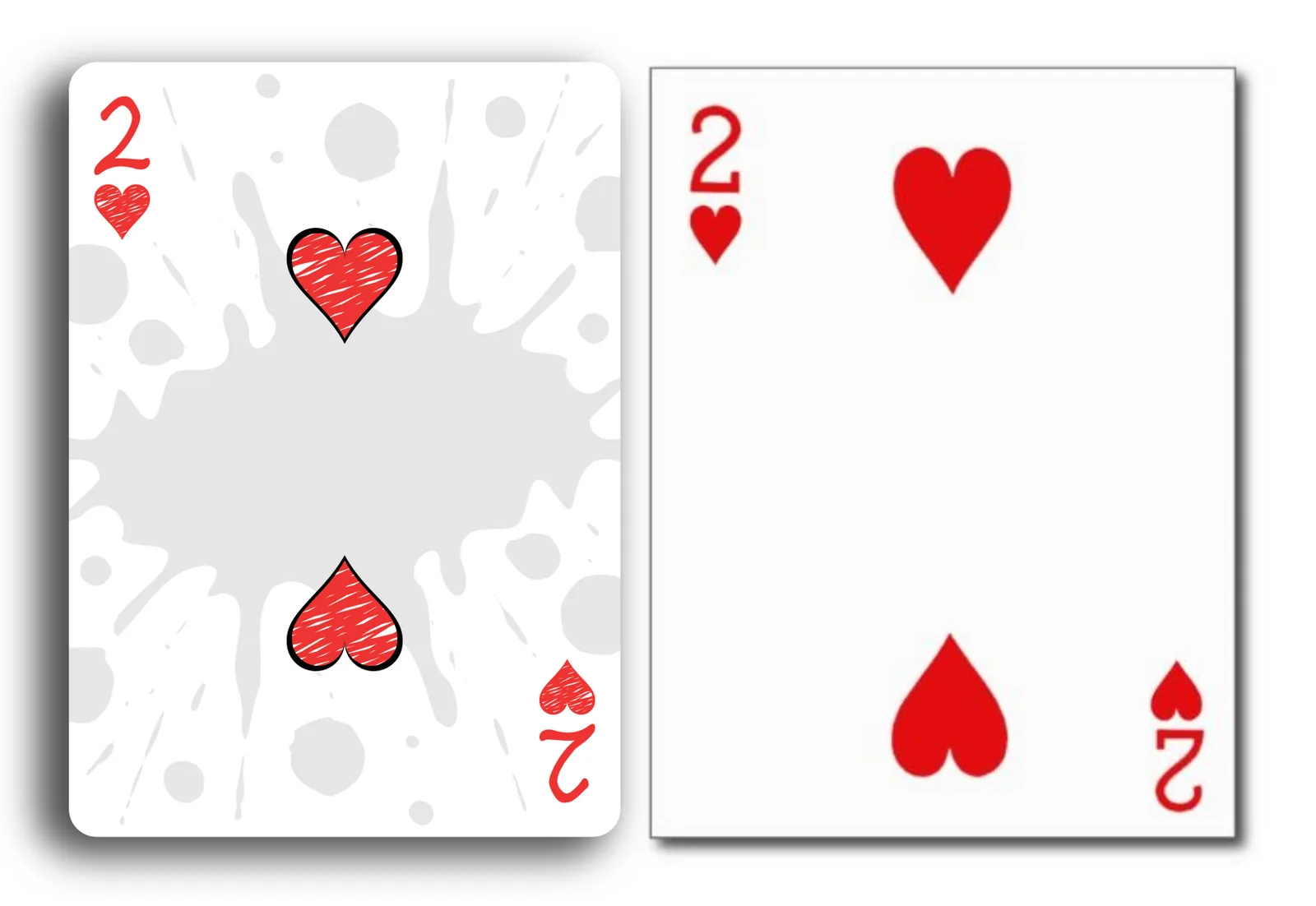 Inkwell Playing Cards - The Front Design