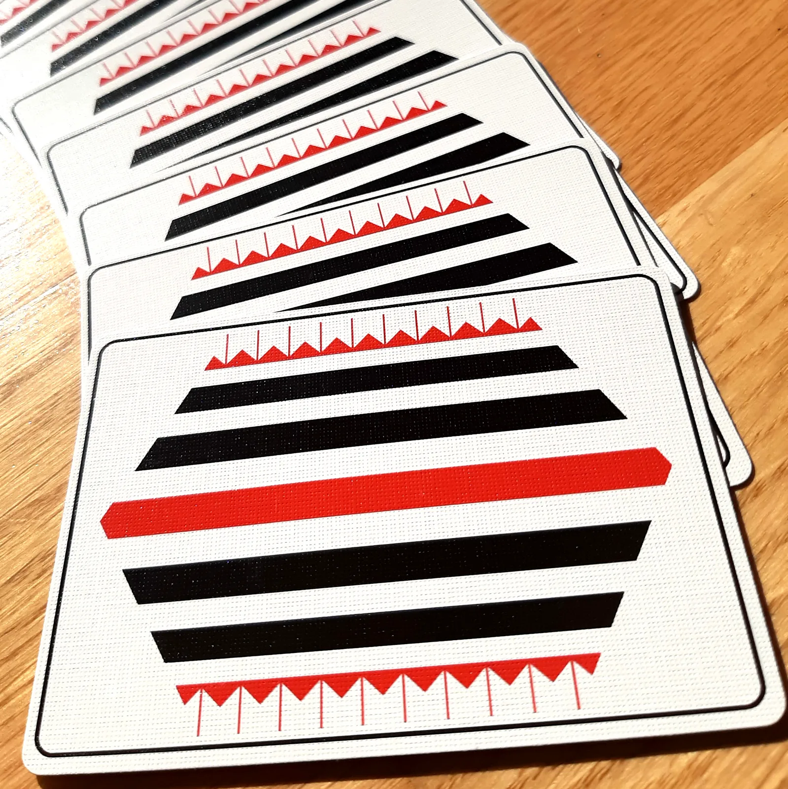 Pinstripe Playing Cards - The Back Design