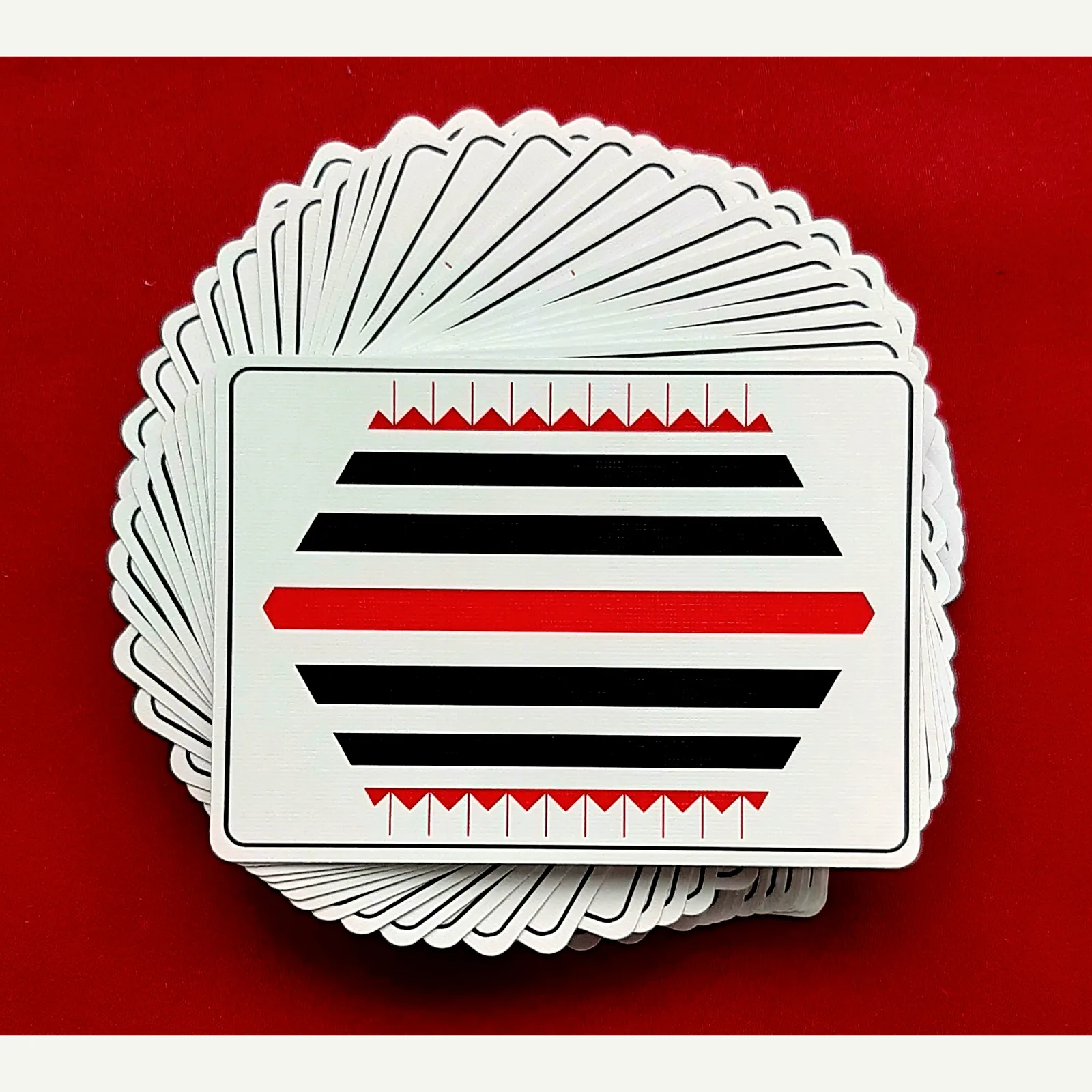 Pinstripe Playing Cards - The Back Design