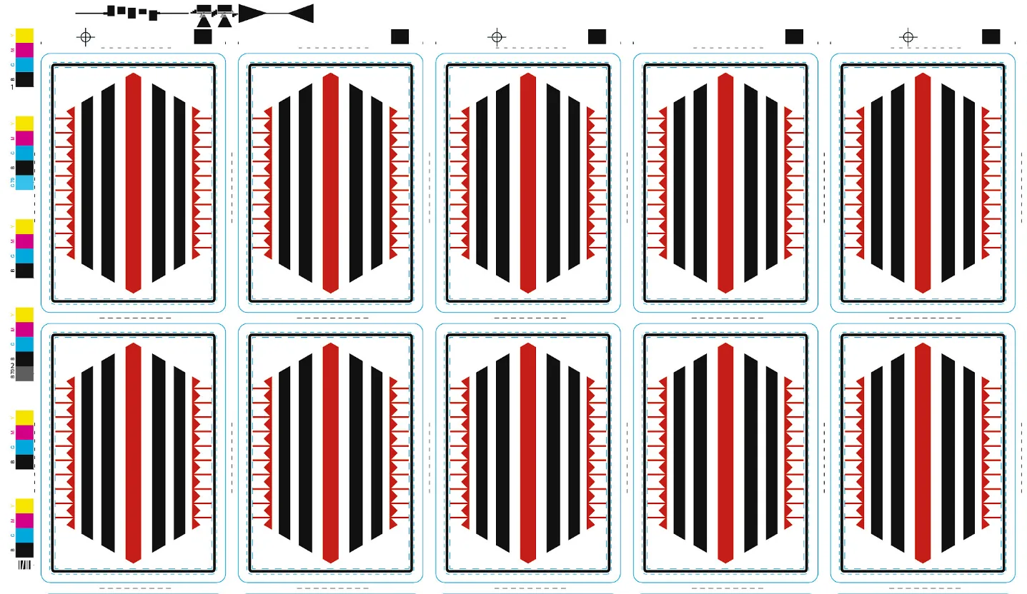 Pinstripe Playing Cards - The Digital Proofs