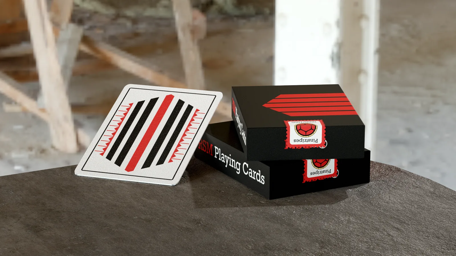 Pinstripe Playing Cards - The Seal