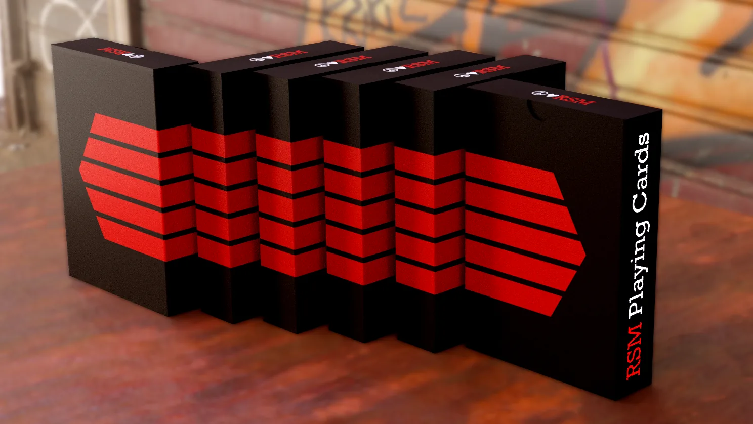 Pinstripe Playing Cards - The Tuck Box