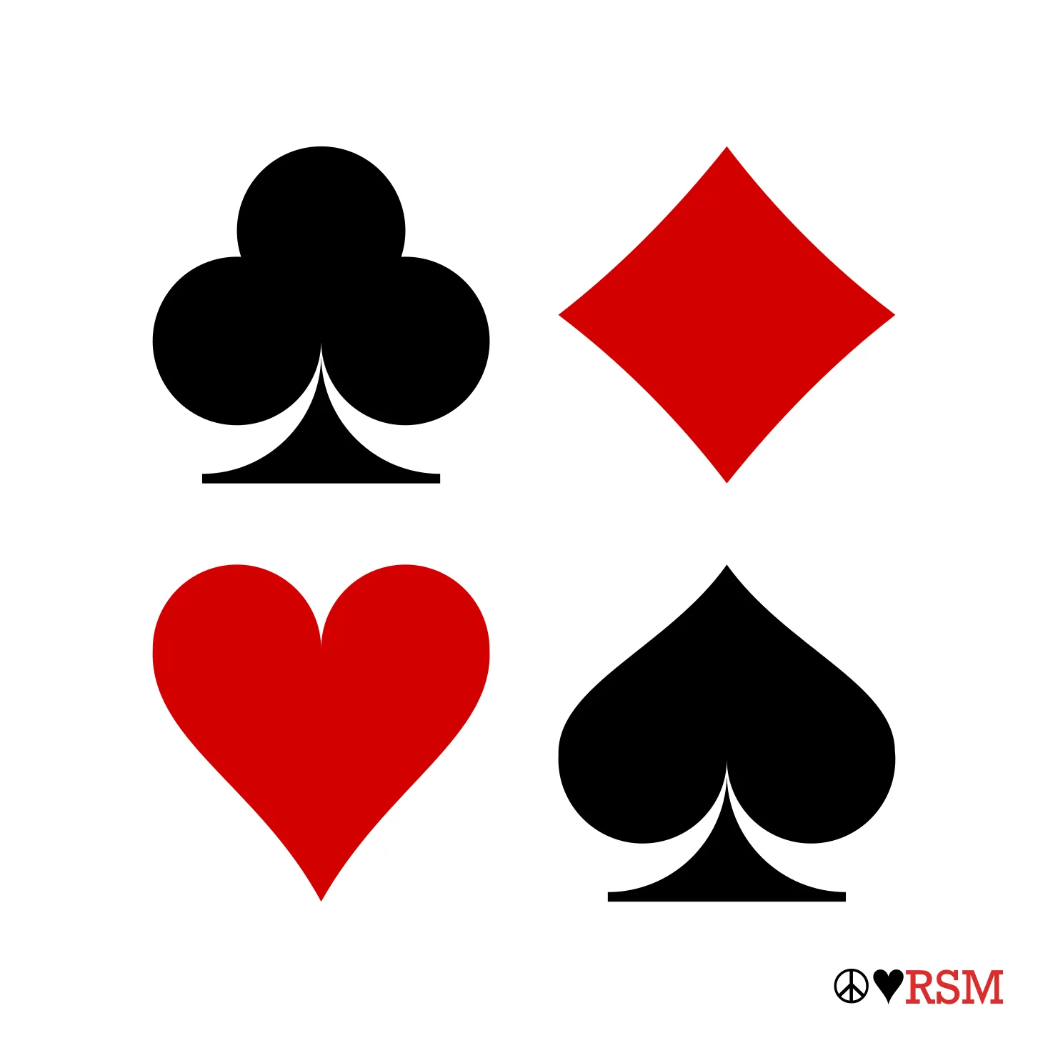 RSM Playing Cards - Custom Pips