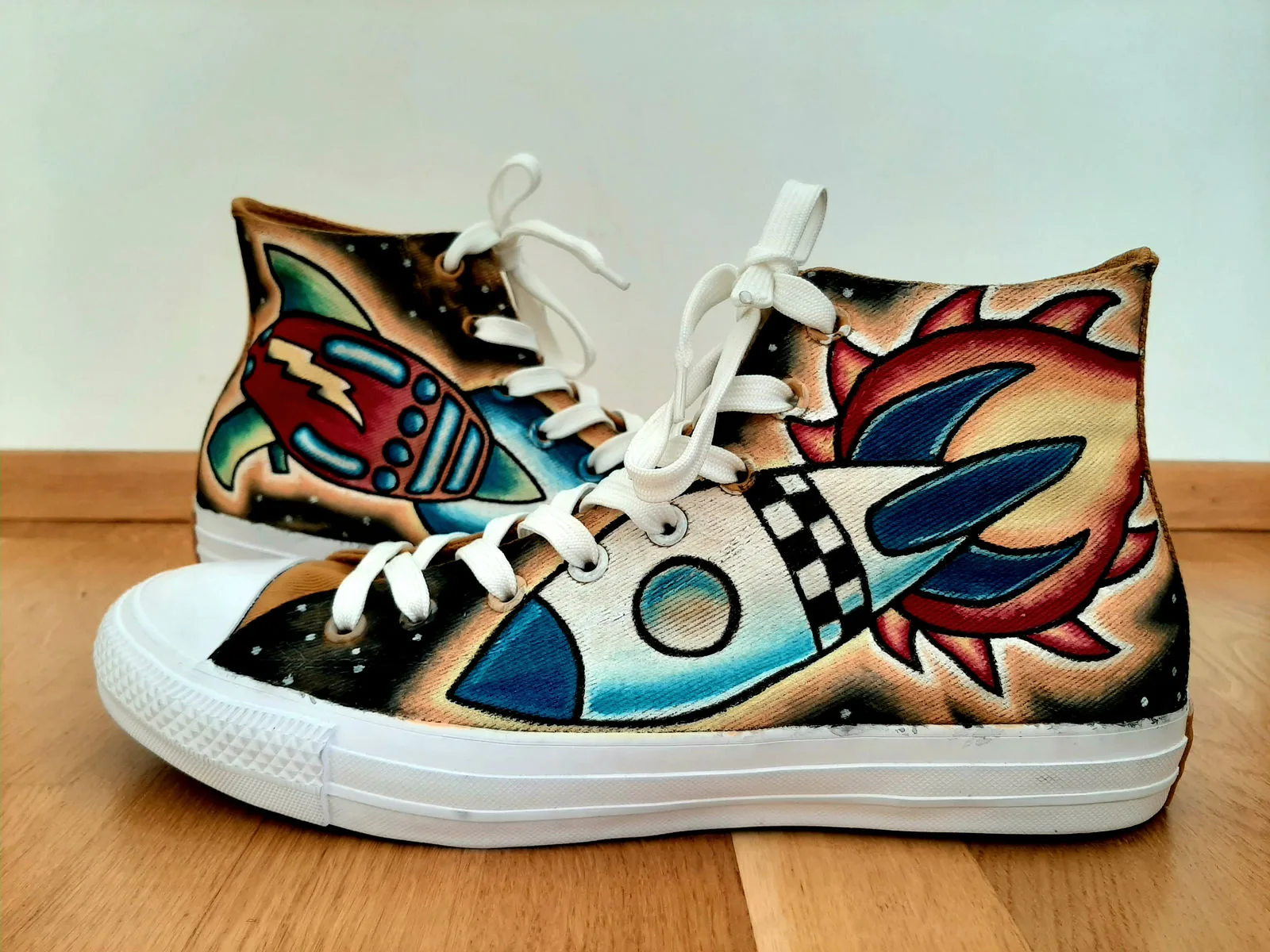 Tattooed Shoes - Vintage Sci-Fi