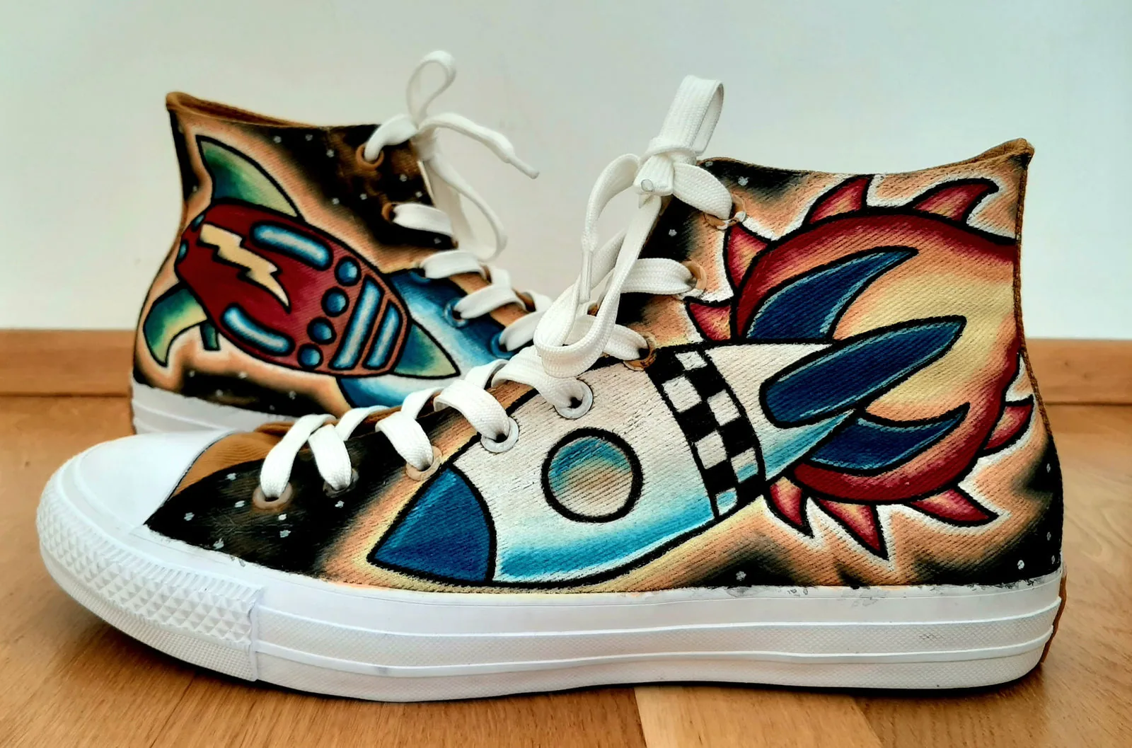 Tattooed Shoes - Vintage Sci-Fi