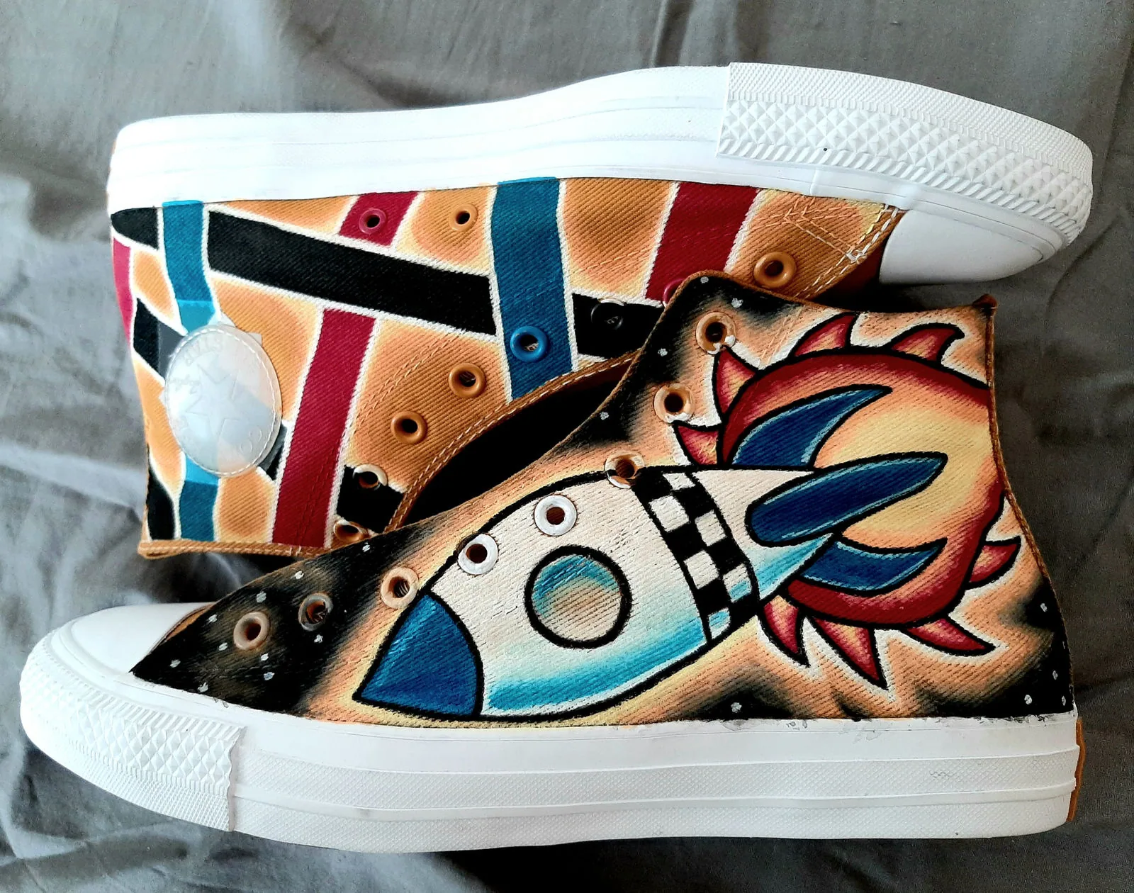 Tattooed Shoes - Vintage Sci-Fi