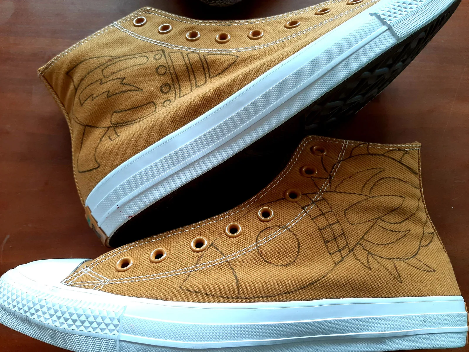 Tattooed Shoes - Vintage Sci-Fi