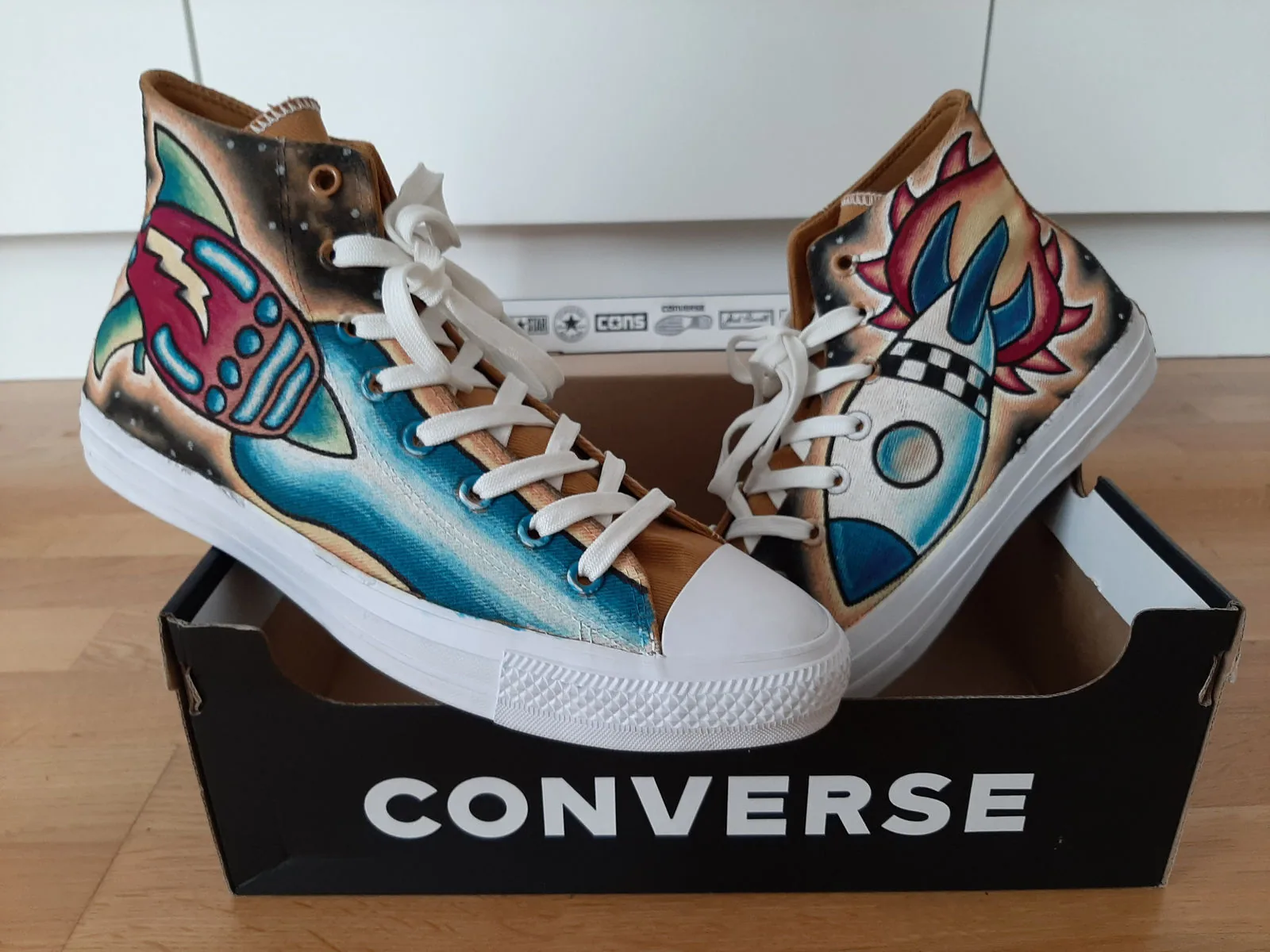 Tattooed Shoes - Vintage Sci-Fi