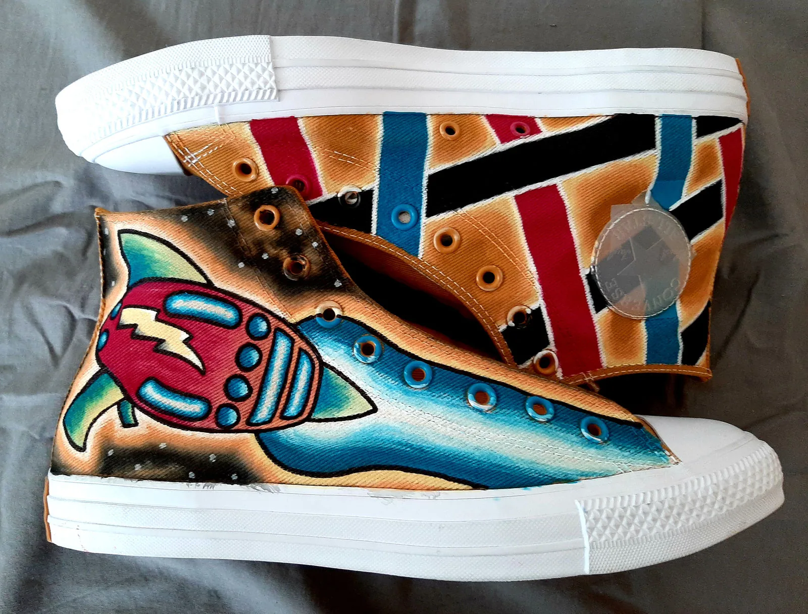 Tattooed Shoes - Vintage Sci-Fi